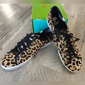 Keds X Kate Spade Kickstart KS Leopard Shoes